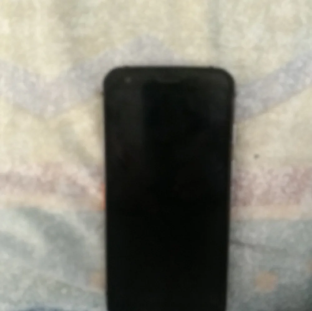 Sleek Black Smartphone